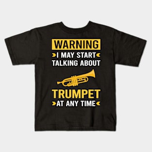 Warning Trumpet Kids T-Shirt